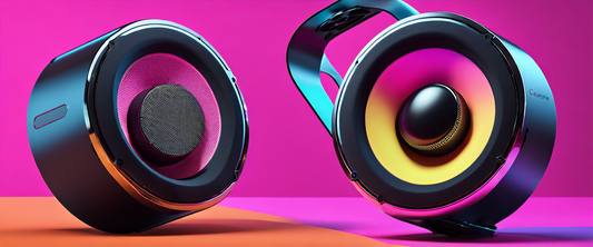 Soundcore Rave 3S party speaker with light show and mics.