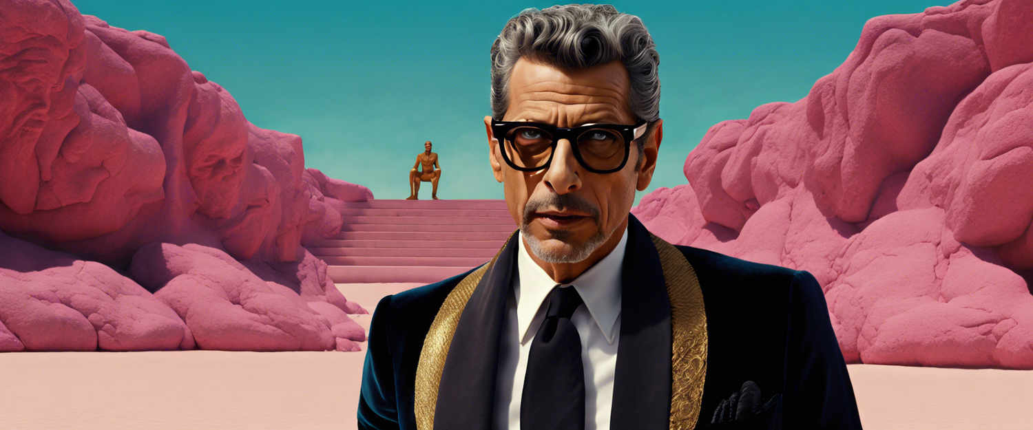 Jeff Goldblum as Zeus in the trailer for Kaos, showcasing his menacing character.