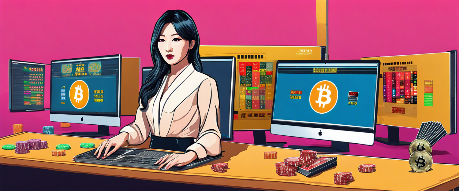 South Korean woman charged with cryptocurrency gambling crime.