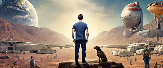 Mark Zuckerberg at Meta Connect unveiling new AR glasses and VR headset