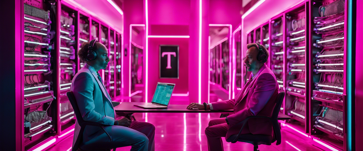 T-Mobile's cybersecurity strategy overview with focus on zero-trust architecture.