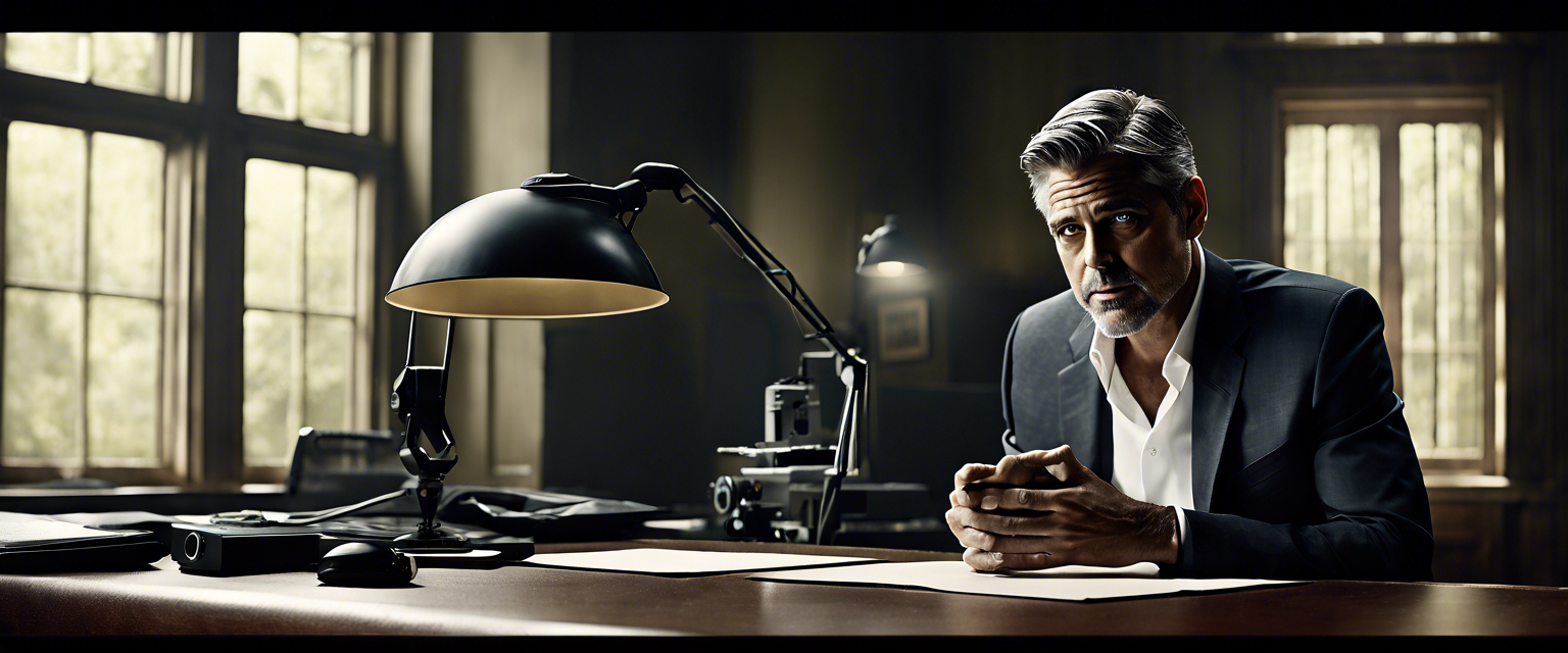 George Clooney and Brad Pitt discuss Apple's U-turn on Wolfs theatrical release.