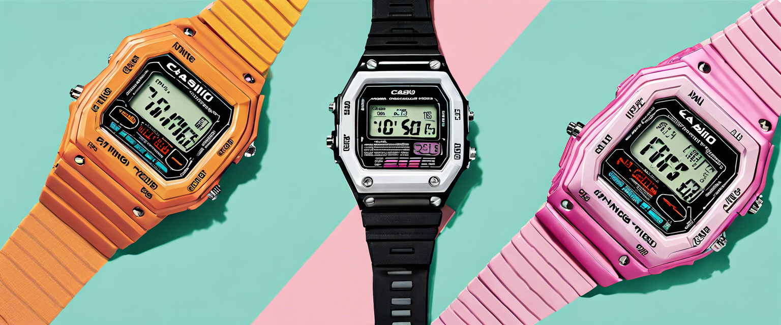 Casio's 50th anniversary ring watch showcasing modern design and features.