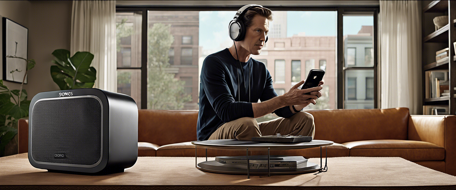 Sonos CEO Patrick Spence discussing headphone launch and app issues.