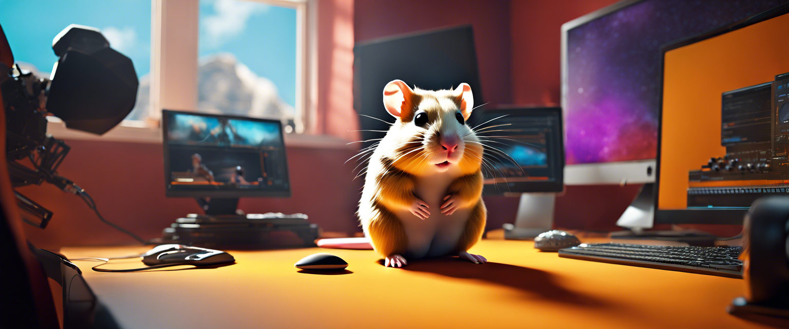 Hamster Kombat game announcement on Gotbit relationship.