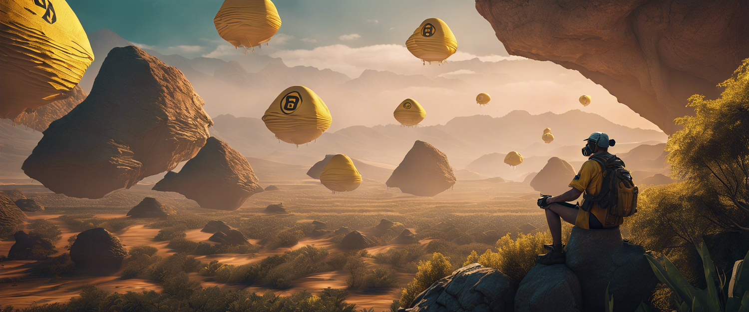 Binance Alpha logo with new tokens like Swarms, TAOCAT, DegenAI in the background.