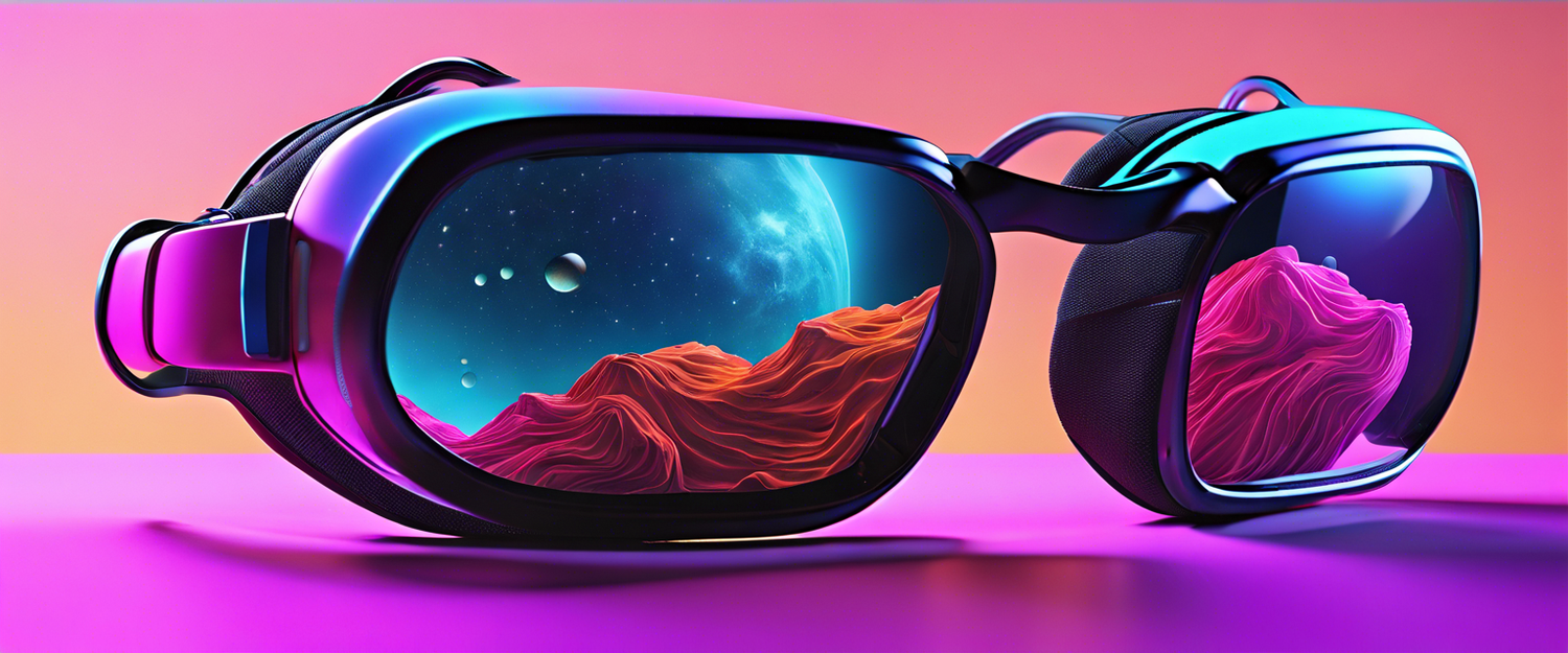 A first look at Meta's Orion augmented reality glasses, showcasing cutting-edge technology and design.