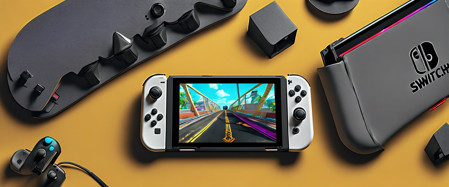 CRKD Nitro Deck for Nintendo Switch showcased with features