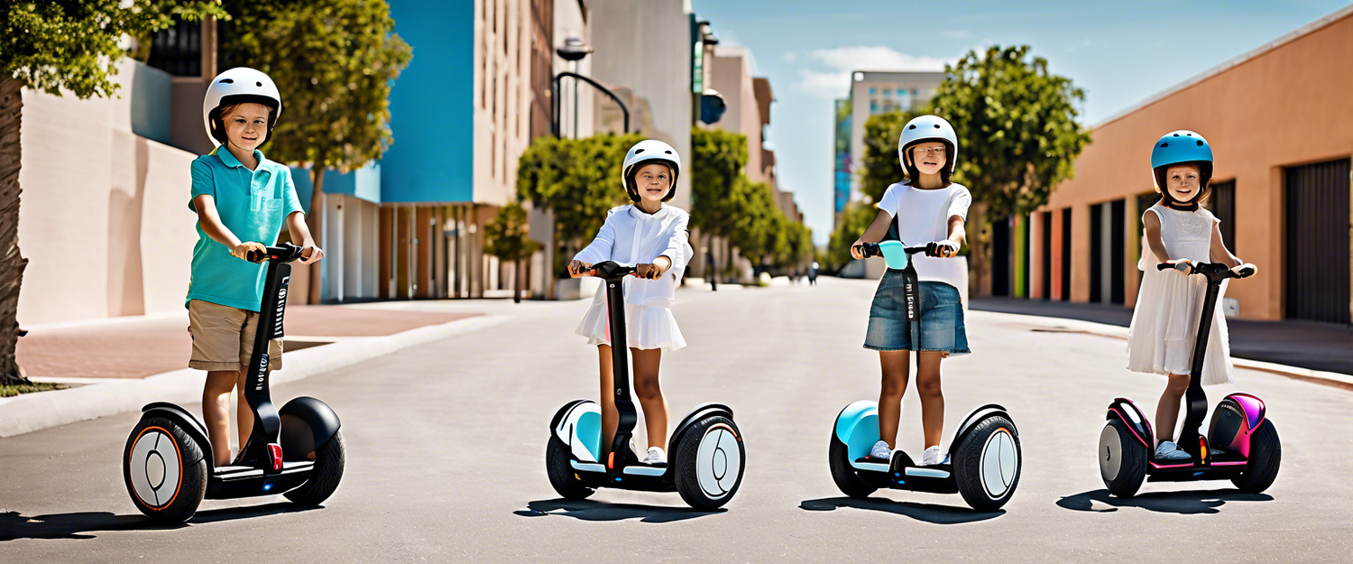 Segway Ninebot eKickScooter C2 Lite designed for kids aged 6-10 with safety features.