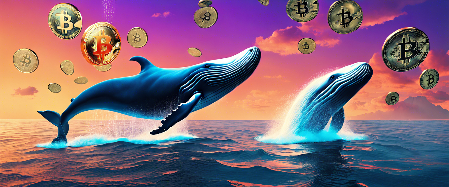 Bitcoin whales reaching all-time high in holdings for potential market growth.