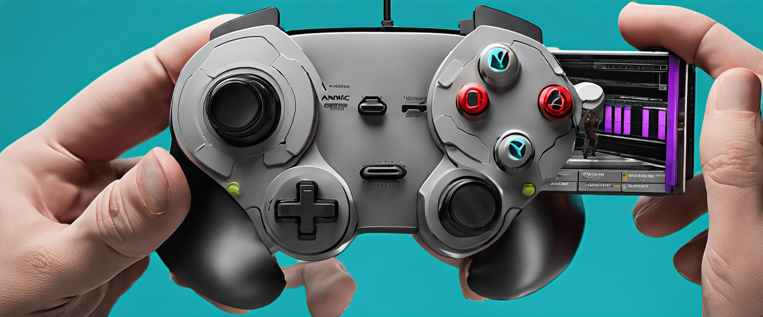 Anbernic RG P01 wireless controller with features compared to 8BitDo