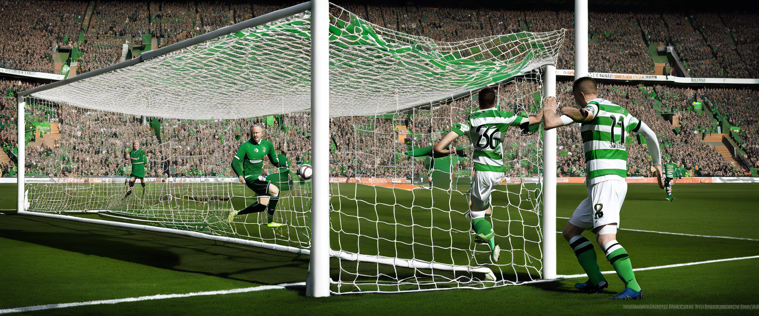 Celtic players celebrating their victory in the SWPL opener against Dundee United.