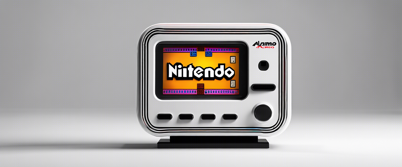 Nintendo Alarmo clock prototype showcasing early design and features